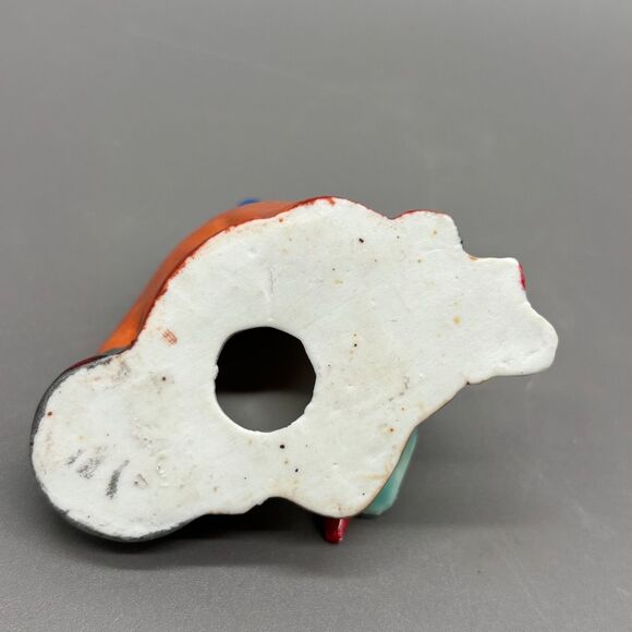 Chinese Porcelain Figurine Eight Immortals Taoist Vintage 1960s Zhongli Quan 3" - Picture 3 of 7